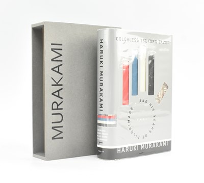 Lot 390 - MURAKAMI, HARUKI. 2014 COLORLESS TSUKURU TAZAKI SIGNED FIRST US EDITION