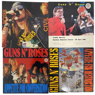 Lot 102 - GUNS N' ROSES - SELECTION OF VINYL RECORDS