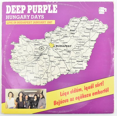 Lot 123 - DEEP PURPLE - HUNGARY DAYS LIVE IN BUDAPEST JANUARY 1987 - BOOTLEG