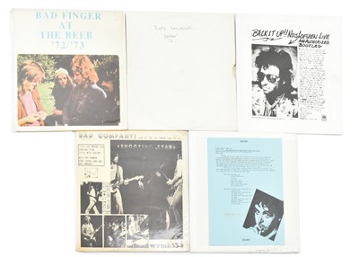 Lot 117 - BOOTLEGS / UNOFFICIAL RELEASES - COLLECTION OF FIVE VINYL RECORDS