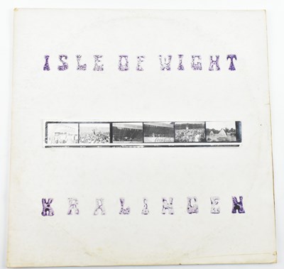 Lot 122 - ISLE OF WIGHT / KRALINGEN - BOOTLEG / UNOFFICIAL RELEASE VINYL RECORD