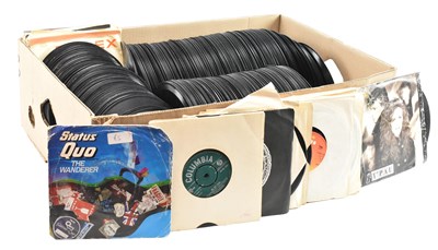 Lot 136 - LARGE MIXED COLLECTION OF APPROX 400 VINYL SINGLES