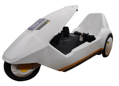 Lot 3 - SINCLAIR C5 - ORIGINAL 1985 SINCLAIR TRICYCLE VEHICLE