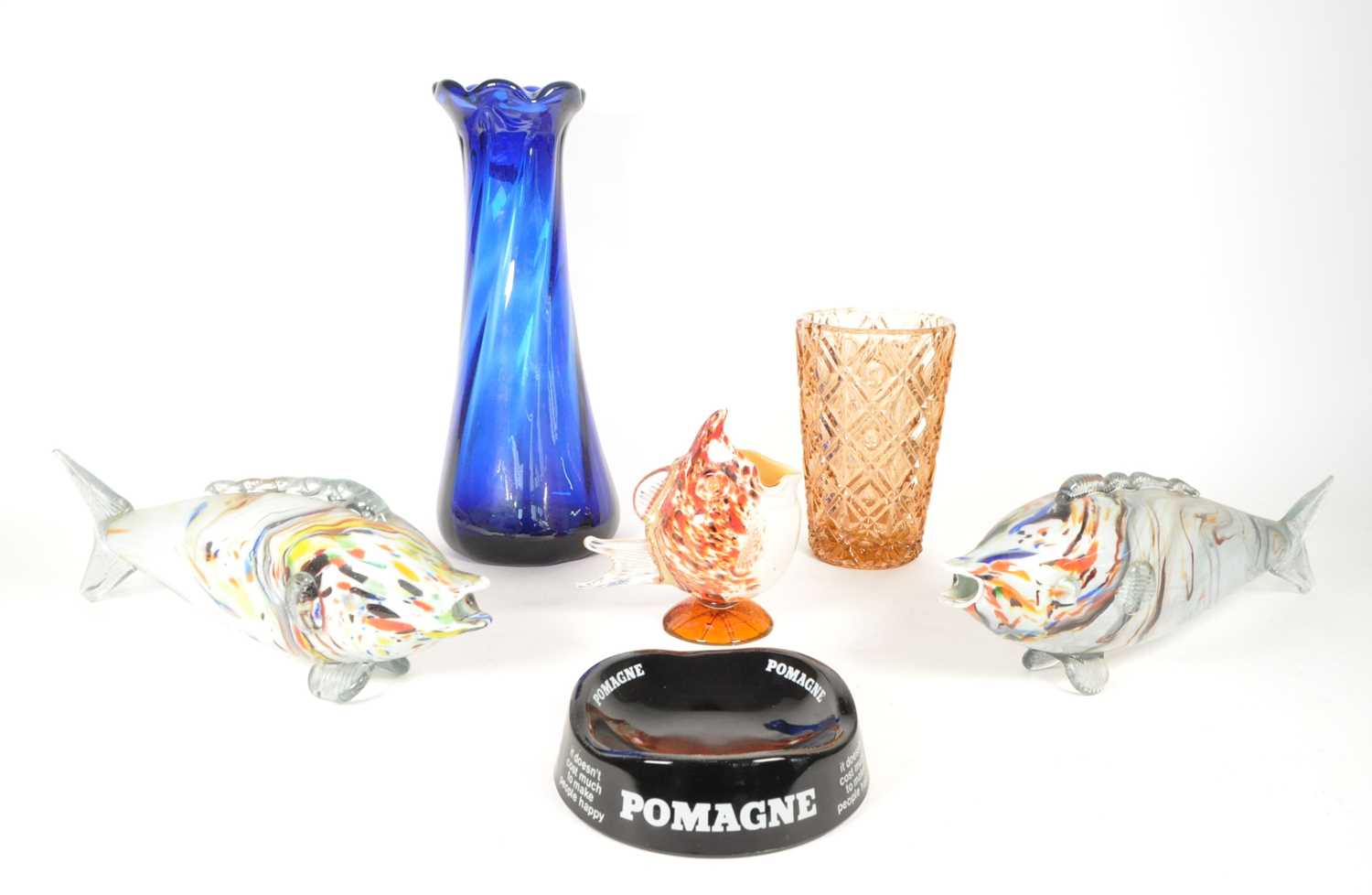 Lot 60 - COLLECTION OF MID CENTURY STUDIO GLASS