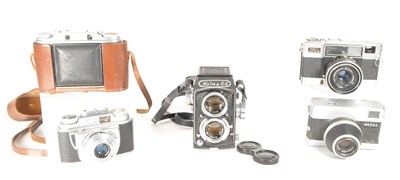 Lot 278 - COLLECTION OF MID CENTURY CAMERAS