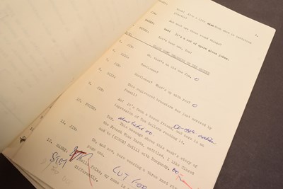 Lot 8 - THE GOON SHOW – BBC COMEDY SHOW 1951-1960 - ORIGINAL RECORDING SCRIPT