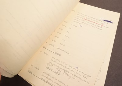 Lot 8 - THE GOON SHOW – BBC COMEDY SHOW 1951-1960 - ORIGINAL RECORDING SCRIPT