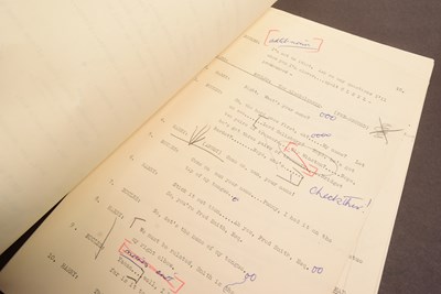 Lot 8 - THE GOON SHOW – BBC COMEDY SHOW 1951-1960 - ORIGINAL RECORDING SCRIPT