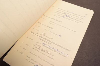 Lot 8 - THE GOON SHOW – BBC COMEDY SHOW 1951-1960 - ORIGINAL RECORDING SCRIPT