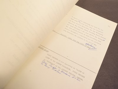Lot 8 - THE GOON SHOW – BBC COMEDY SHOW 1951-1960 - ORIGINAL RECORDING SCRIPT