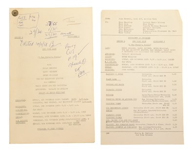 Lot 14 - THE GOON SHOW – BBC COMEDY SHOW 1951-1960 - ORIGINAL RECORDING SCRIPT