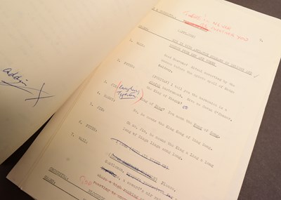 Lot 14 - THE GOON SHOW – BBC COMEDY SHOW 1951-1960 - ORIGINAL RECORDING SCRIPT