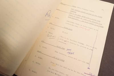 Lot 14 - THE GOON SHOW – BBC COMEDY SHOW 1951-1960 - ORIGINAL RECORDING SCRIPT