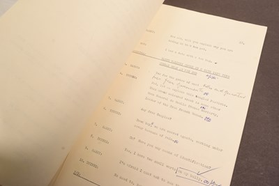 Lot 14 - THE GOON SHOW – BBC COMEDY SHOW 1951-1960 - ORIGINAL RECORDING SCRIPT