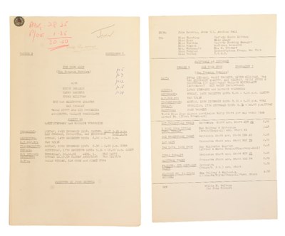 Lot 34 - THE GOON SHOW – BBC COMEDY SHOW 1951-1960 - ORIGINAL RECORDING SCRIPT