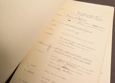 Lot 52 - THE GOON SHOW – BBC COMEDY SHOW 1951-1960 - ORIGINAL RECORDING SCRIPT