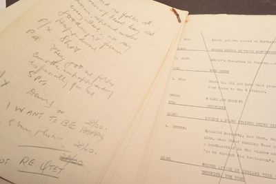 Lot 52 - THE GOON SHOW – BBC COMEDY SHOW 1951-1960 - ORIGINAL RECORDING SCRIPT