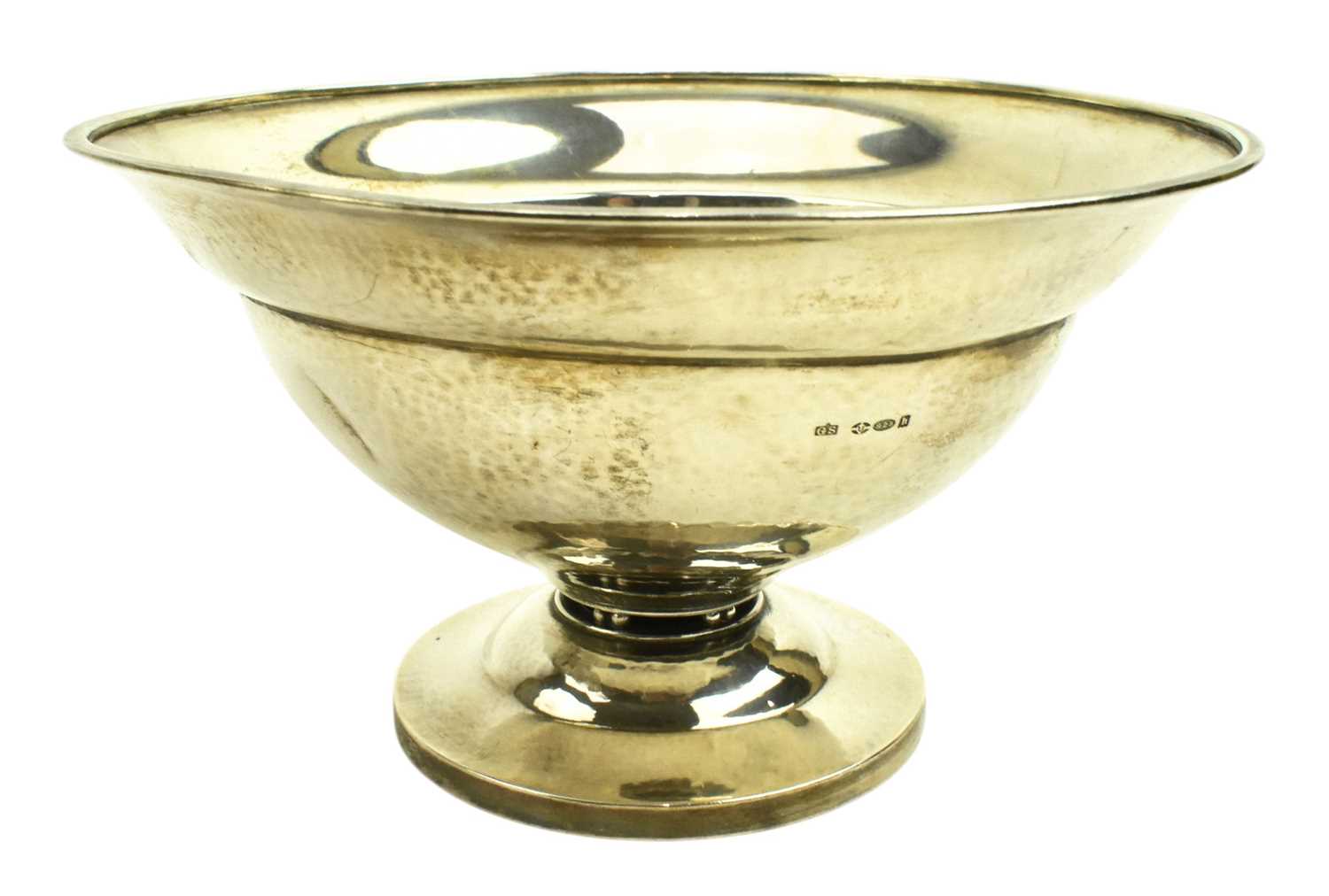 Lot 97 - 20TH CENTURY DANISH GEORG JENSEN 925 SILVER BONBON DISH