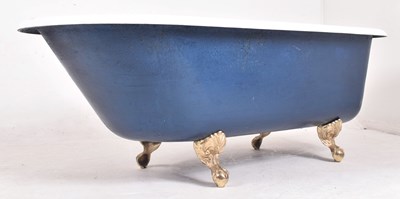Lot 583 - VICTORIAN STYLE ROLL TOP BATHTUB