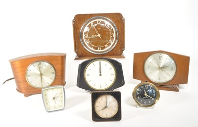 Lot 288 - COLLECTION OF MID CENTURY VINTAGE CLOCKS