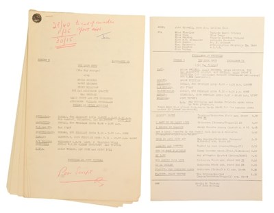 Lot 63 - THE GOON SHOW – BBC COMEDY SHOW 1951-1960 - ORIGINAL RECORDING SCRIPT
