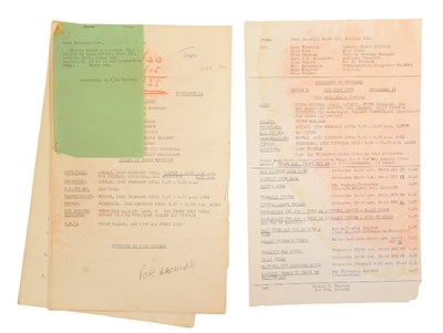 Lot 69 - THE GOON SHOW – BBC COMEDY SHOW 1951-1960 - ORIGINAL RECORDING SCRIPT