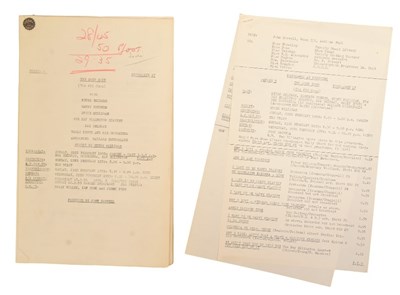 Lot 72 - THE GOON SHOW – BBC COMEDY SHOW 1951-1960 - ORIGINAL RECORDING SCRIPT