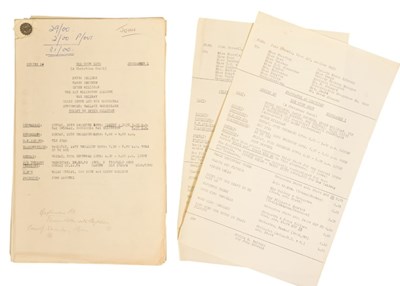 Lot 78 - THE GOON SHOW – BBC COMEDY SHOW 1951-1960 - ORIGINAL RECORDING SCRIPT
