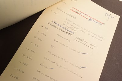 Lot 97 - THE GOON SHOW – BBC COMEDY SHOW 1951-1960 - ORIGINAL RECORDING SCRIPT