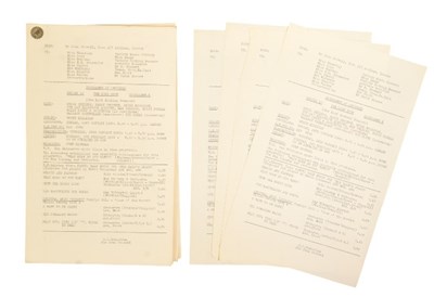 Lot 97 - THE GOON SHOW – BBC COMEDY SHOW 1951-1960 - ORIGINAL RECORDING SCRIPT