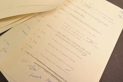 Lot 97 - THE GOON SHOW – BBC COMEDY SHOW 1951-1960 - ORIGINAL RECORDING SCRIPT