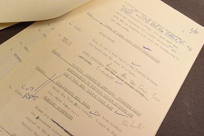 Lot 97 - THE GOON SHOW – BBC COMEDY SHOW 1951-1960 - ORIGINAL RECORDING SCRIPT