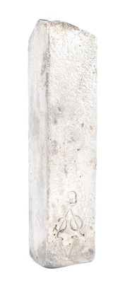 Lot 16 - DUTCH (V.O.C.) SILVER INGOT BAR SALVAGE ROOSWIJK CARGO CIRCA 1739