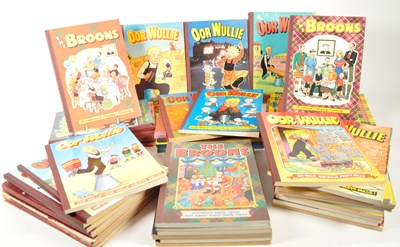 Lot 539 - OOR WULLIE & THE BROONS - COLLECTION OF CHILDREN'S COMIC ANNUALS