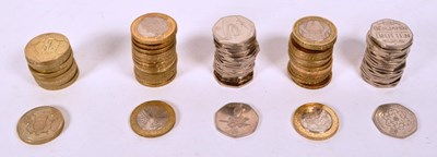 Lot 540 - COLLECTION OF BRITISH £2 & 50P COINS