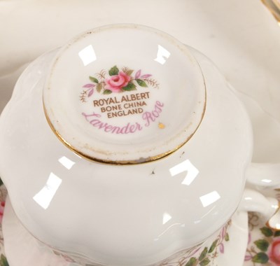Lot 78 - ROYAL ALBERT - LAVENDER ROSE - LATE 20TH CENTURY CHINA TEA SERVICE