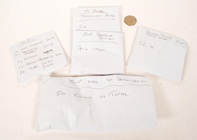 Lot 534 - COLLECTION OF CONTEMPORARY BRITISH 50P COINS