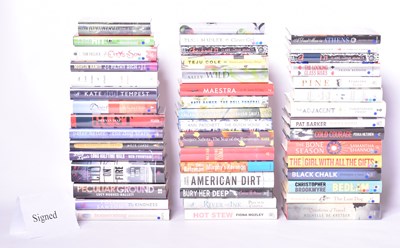Lot 164 - SIGNED MODERN FIRST EDITIONS. LARGE COLLECTION OF LITERARY FICTION TITLES