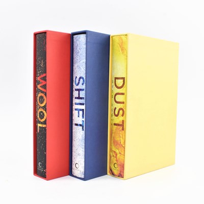 Lot 255 - HOWEY, HUGH. 2013 SILO TRILOGY SIGNED LIMITED EDITIONS IN SLIPCASES
