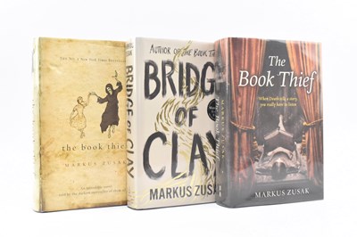 Lot 225 - ZUSAK, MARKUS. 2007 THE BOOK THIEF SIGNED FIRST EDITION & TWO OTHERS