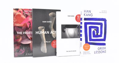 Lot 54 - KANG, HAN. FOUR SIGNED FIRST EDITIONS INCL. INTERNATIONAL BOOOKER PRIZE WINNER THE VEGETARIAN