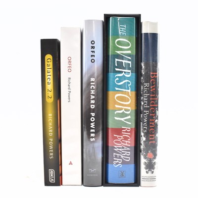 Lot 259 - POWERS, RICHARD. FIVE FIRST EDITIONS & PROOF COPIES INCL. SIGNED EXAMPLES