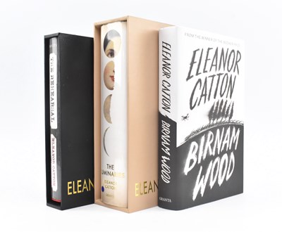 Lot 269 - CATTON, ELEANOR. THREE SIGNED FIRST EDITIONS INCL. THE LUMINARIES