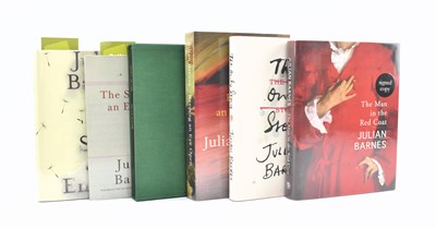 Lot 50 - BARNES, JULIAN. FIVE SIGNED FIRST EDITIONS & A PROOF COPY