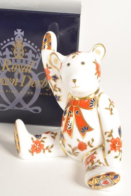 Lot 89 - ROYAL CROWN DERBY - LATE 20TH CENTURY BONE CHINA PAPERWEIGHTS