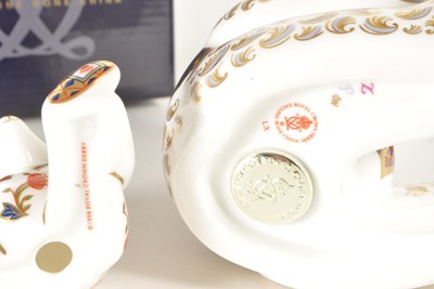 Lot 89 - ROYAL CROWN DERBY - LATE 20TH CENTURY BONE CHINA PAPERWEIGHTS