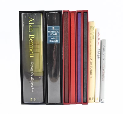 Lot 307 - BENNETT, ALAN. NINE SIGNED FIRST EDITIONS, INCL. FOUR LONDON REVIEW BOOKSHOP EDITIONS