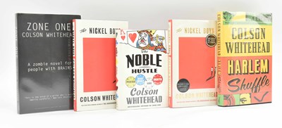 Lot 316 - WHITEHEAD, COLSON. COLLECTION OF SIGNED FIRST EDITIONS & A PROOF COPY