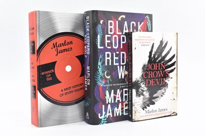Lot 273 - JAMES, MARLON. THREE SIGNED FIRST & LIMITED EDITIONS
