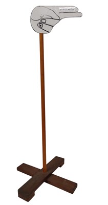 Lot 28 - ELECTRICITY MUSEUM - ORIGINAL DIRECTIONAL SIGN